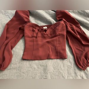 Aritzia Wilfred Novella Blouse XS